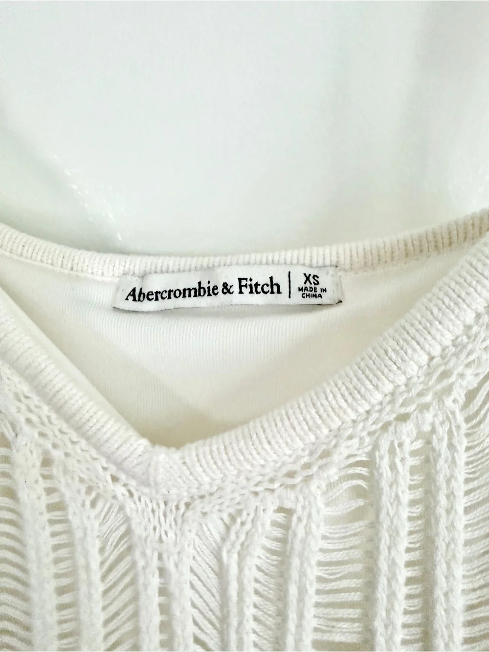 Abercrombie & Fitch crochet style maxi dress XS